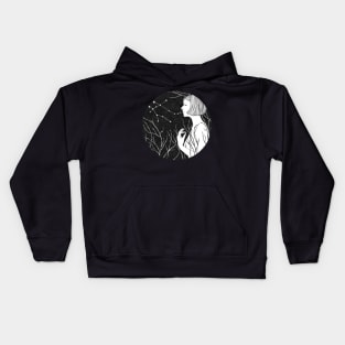 Constellation Under stars Kids Hoodie